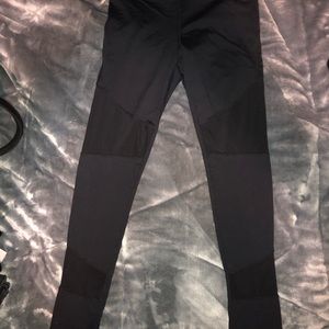 Energy performance mesh leggings, small